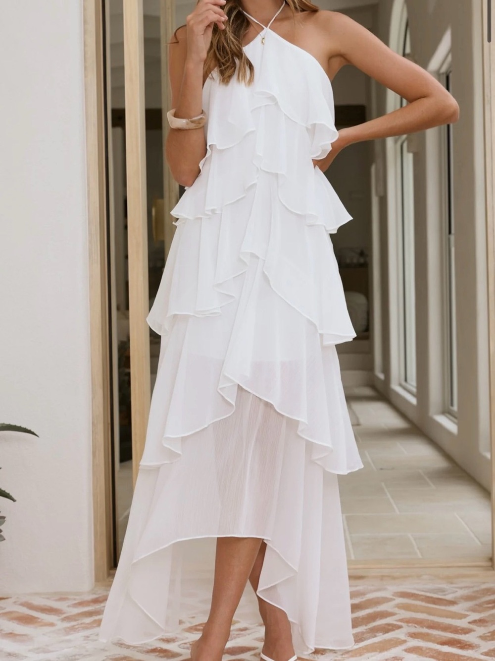 White SoHo Maxi Dress - Size 6